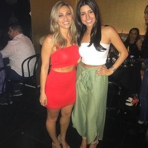 Honey Punch Crop Top and Skirt Set